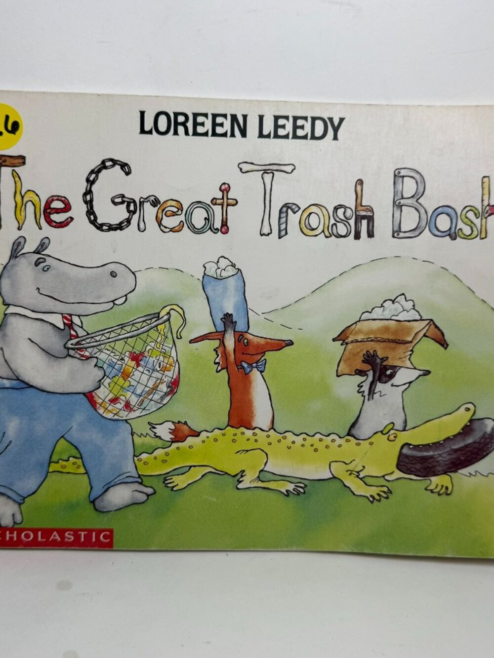 The Great Trash Bash Loreen Leedy Scholastic Childrens PB Book Ex-Library